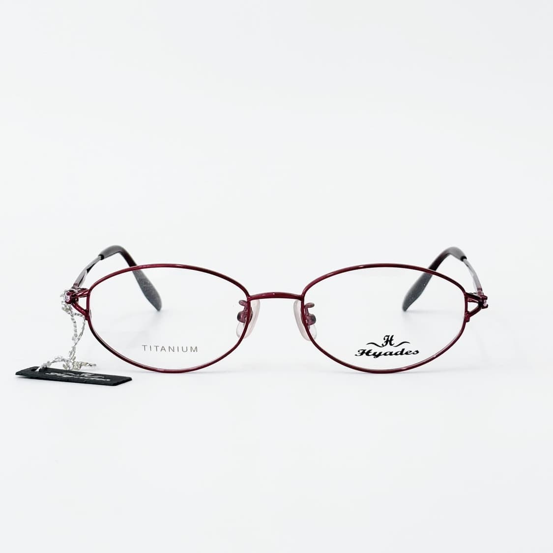 HYADES 버건디 큐빅 데드스탁 빈티지안경 상품이미지2