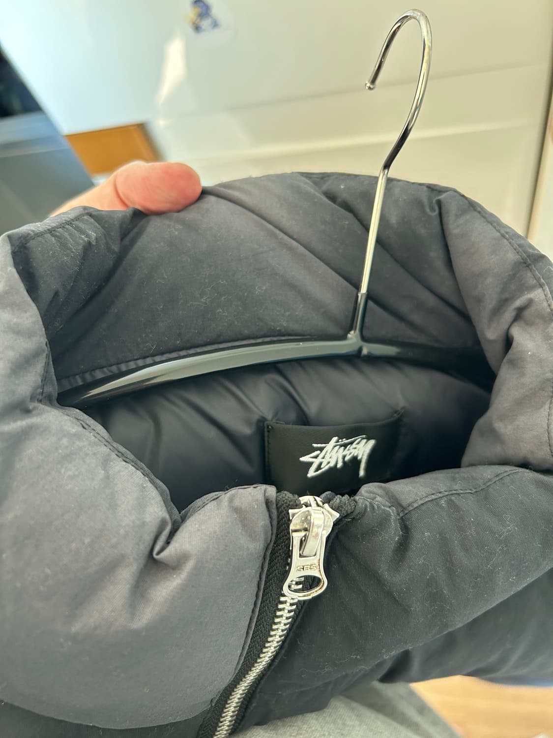 스투시 리사이클 나일론 다운 푸퍼 L 상품이미지4