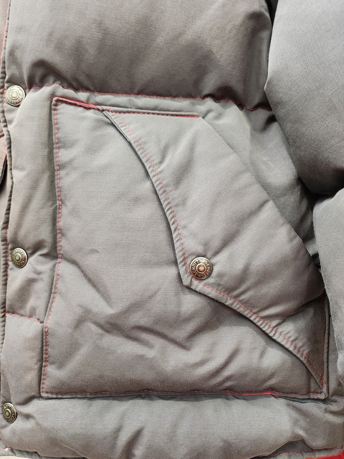 80s down vintage DOWN by SCHOTT 상품이미지7