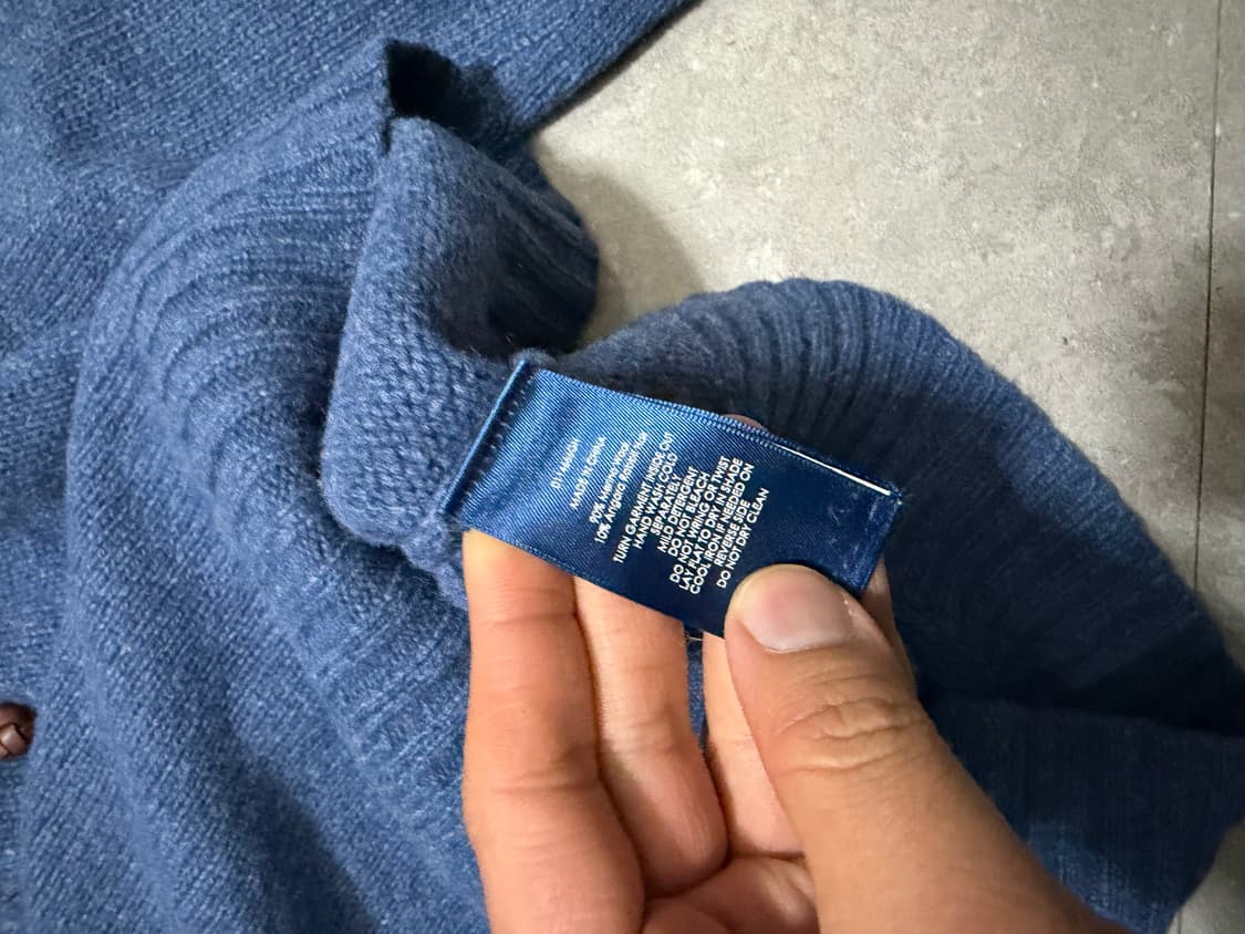 00s  랄프로렌 폴로 빈티지 앙고라 울니트  95size   상품이미지8