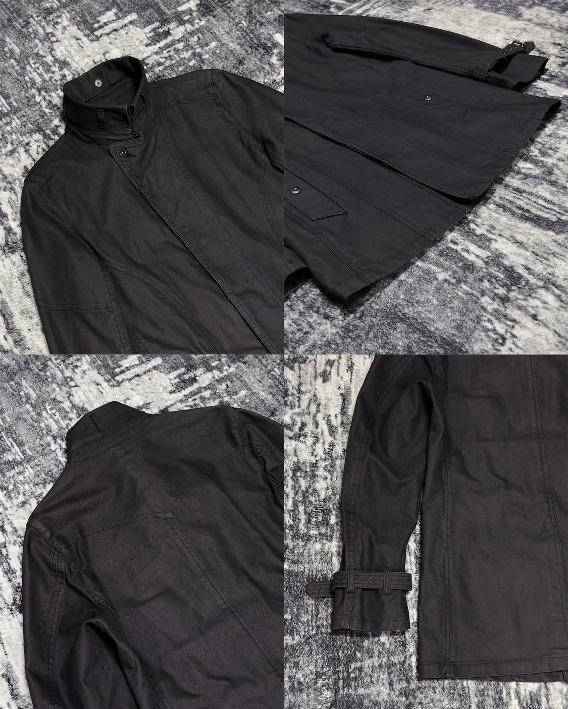 {Schlussel} Asymmetric High Neck Jacket  상품이미지4