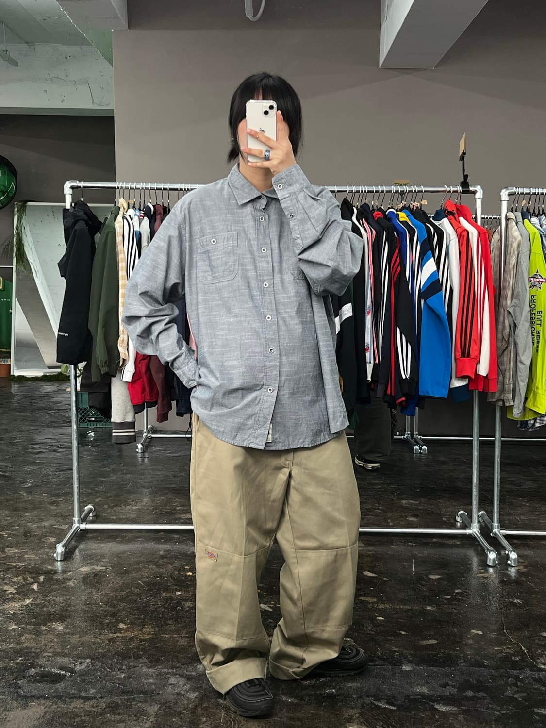 랭글러 코튼 셔츠  상품이미지5