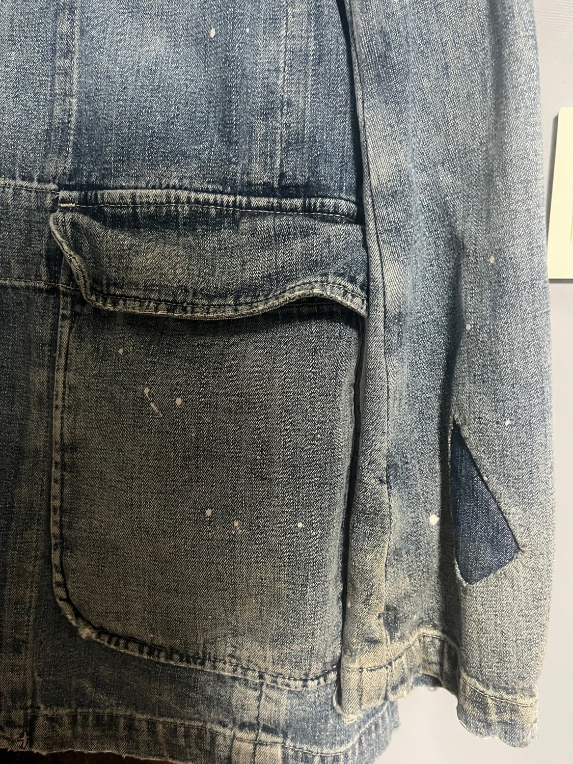 Rrl 쓰리포켓 데님 자켓 상품이미지4