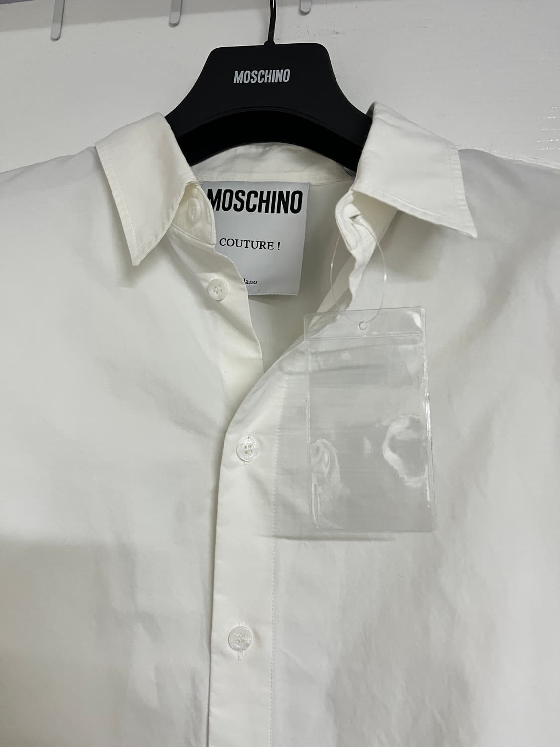 새상품) 모스키노 모던한 화이트 셔츠 상품이미지3