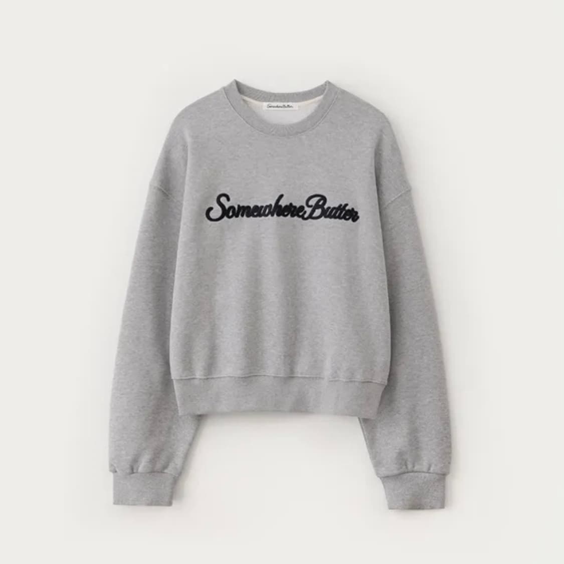 썸웨어버터 볼드 로고 스웻셔츠 맨투맨 상품이미지1