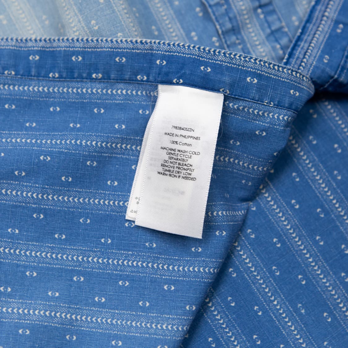 폴로 랄프로렌 인디고 스트라이프 샴브레이 워크셔츠 상품이미지6