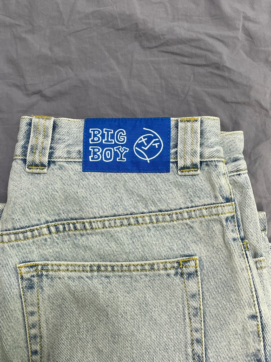 폴라스케이트 빅보이 데님 쇼츠 라이트블루 상품이미지6