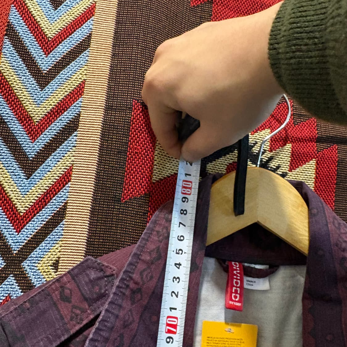 빈티지 아지텍 롱 자켓 새상품 상품이미지10