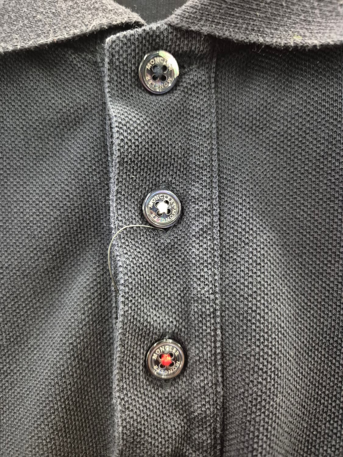 몽클레어 남성 폴로 티셔츠 네이비 L 상품이미지5