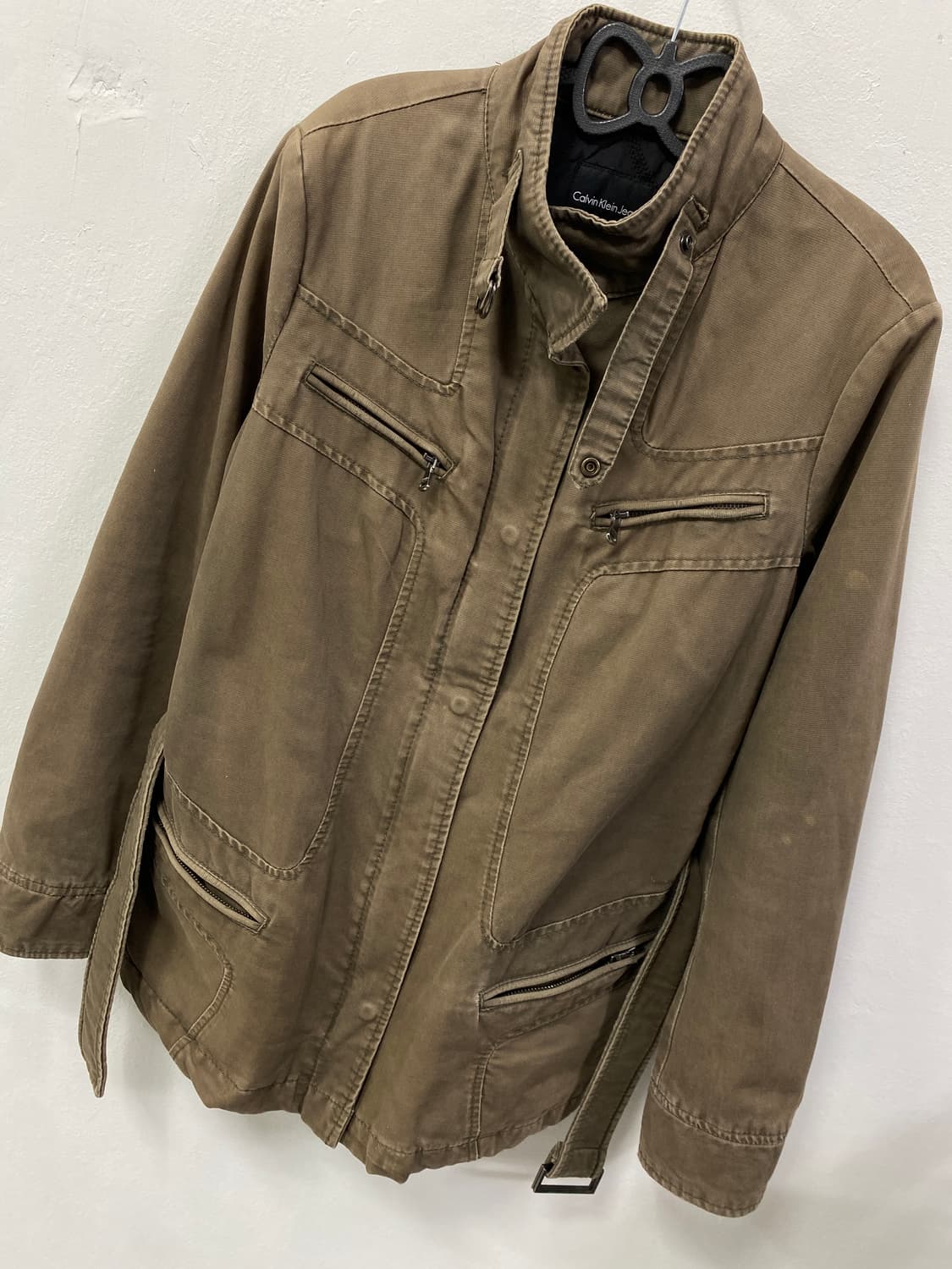 [CALVIN KLEIN] 캘빈클라인 카키브라운 자켓 상품이미지6