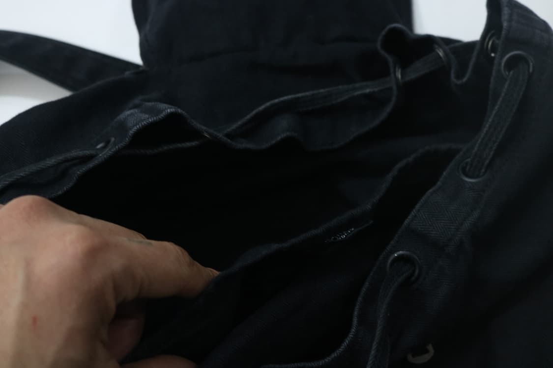 PORTER 포터 요시다컴퍼니 블랙 코튼 캔버스 백팩 상품이미지10