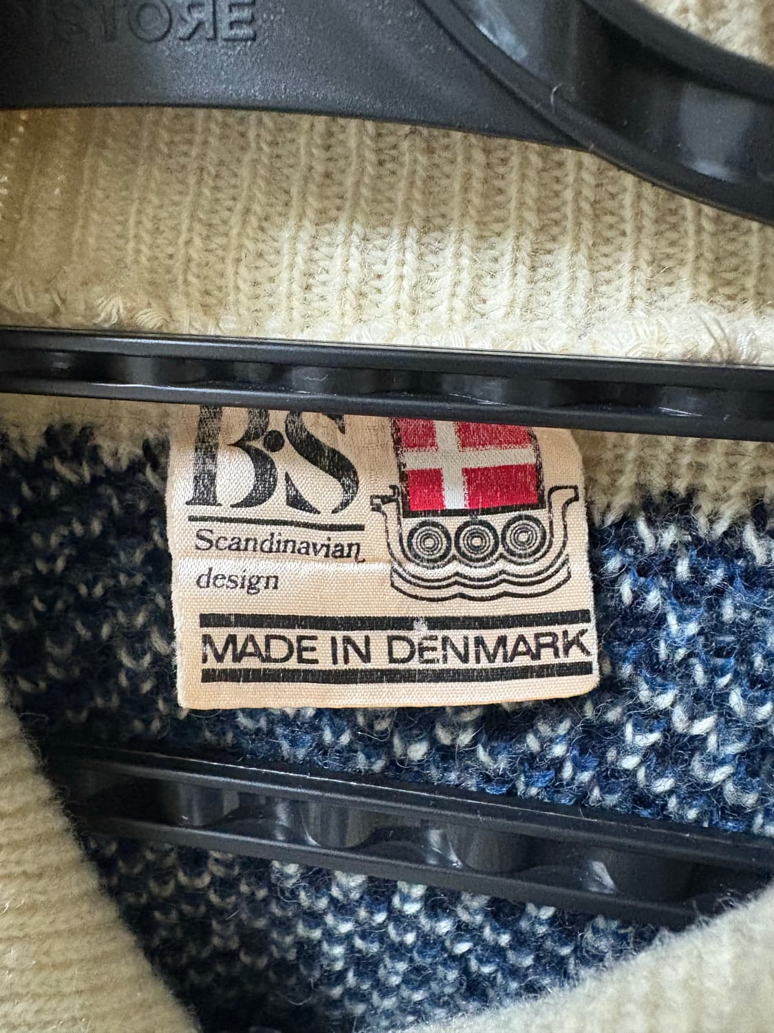 노르딕 울 니트집업 상품이미지2