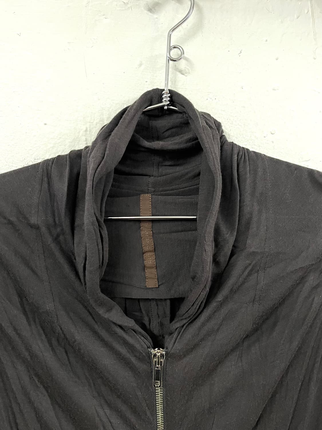 릭오웬스 릴리스 오버 슬리브 드레이프 집업 상품이미지2