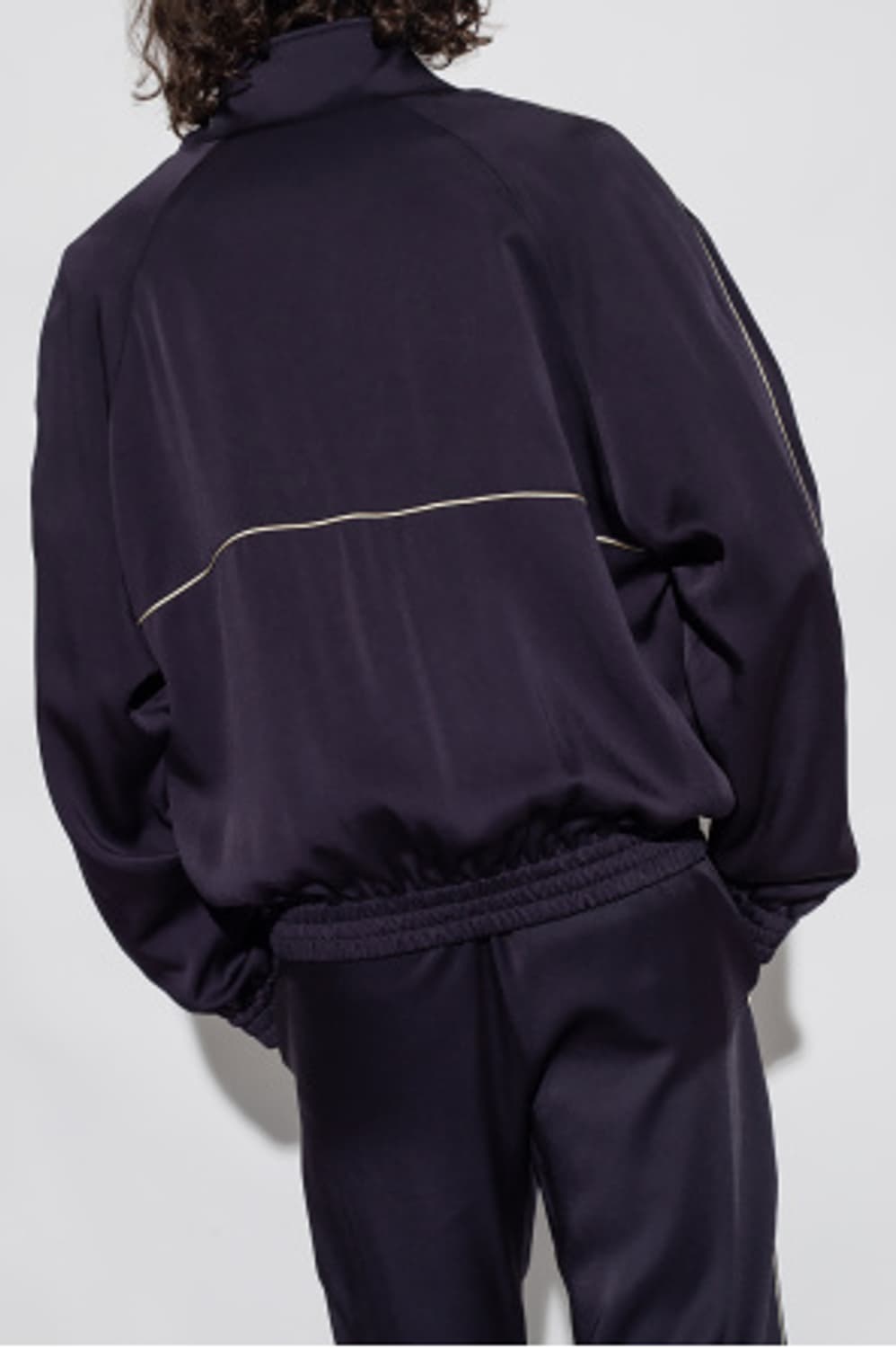 생로랑 모노그램 로고 트랙자켓 50 새틴 테디자켓 상품이미지9