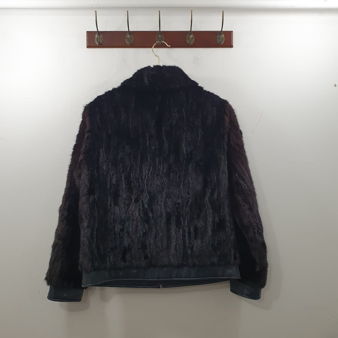 77 SSONA 여성 밍크 양가죽 100% 퍼 자켓 상품이미지8