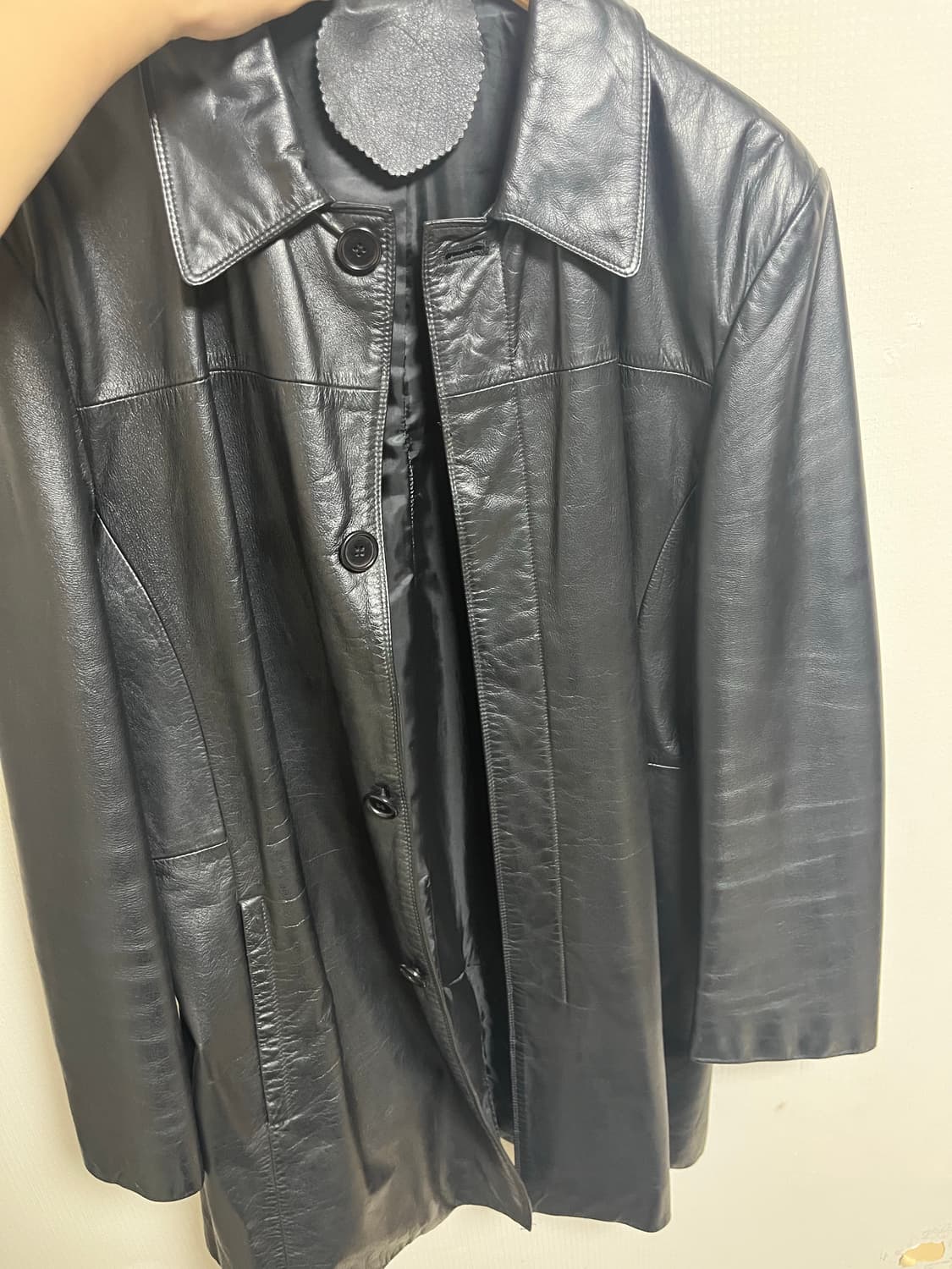 빈티지 레더 카코트 상품이미지1