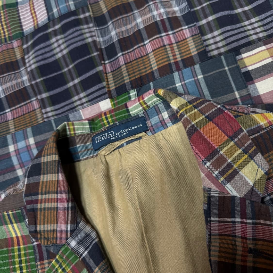폴로 랄프로렌 마드라스 패치워크 자켓 상품이미지8