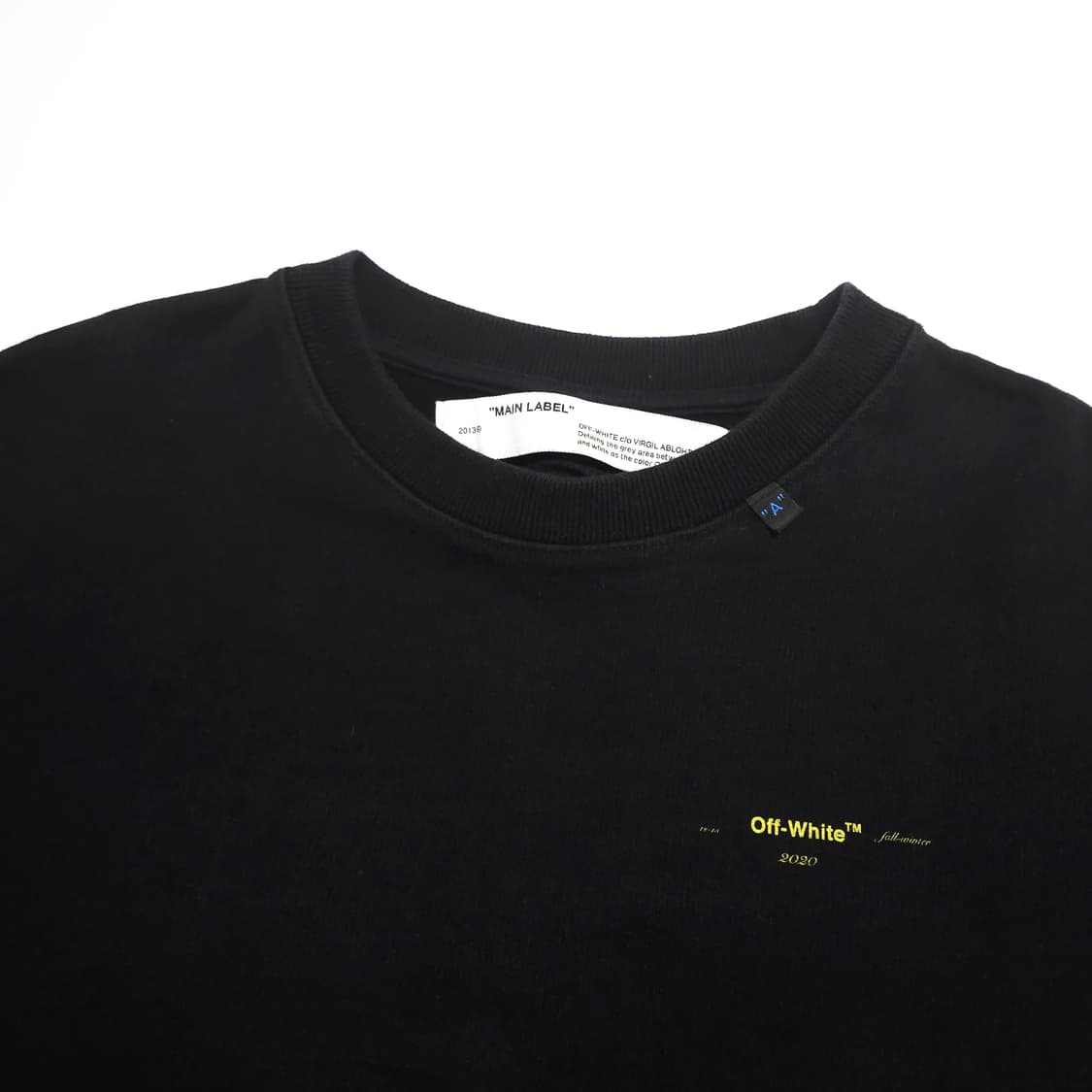 오프화이트 아크릴 애로우 맨투맨 스웻셔츠 상품이미지4