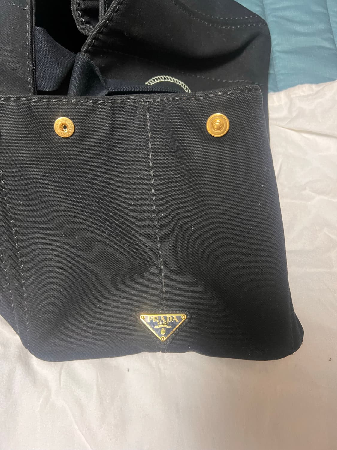 프라다 카나파 네로 라지 상품이미지4