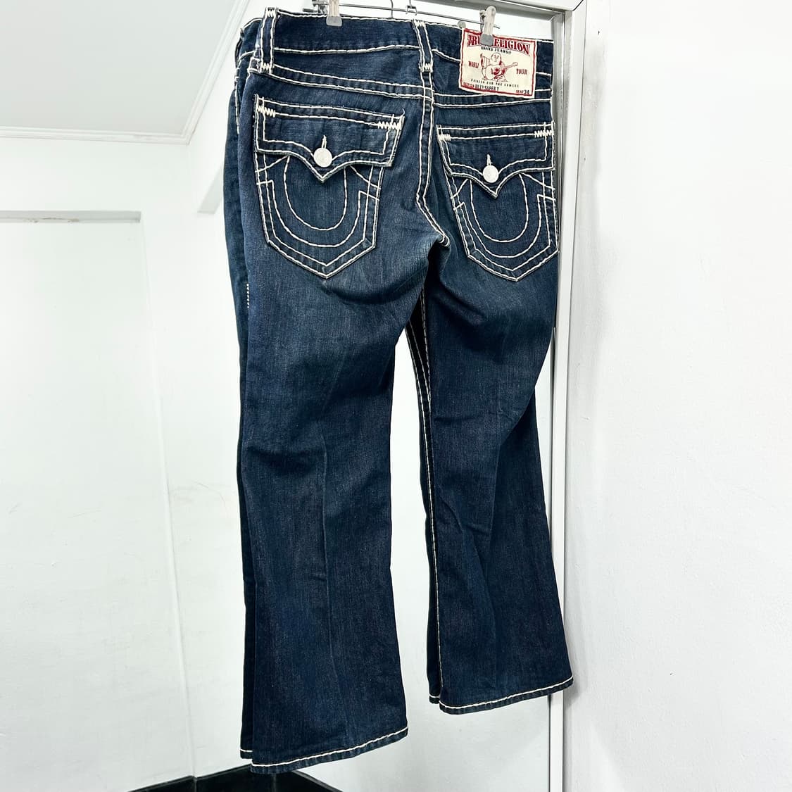 트루릴리전 월드투어 부츠컷 데님 팬츠 상품이미지4