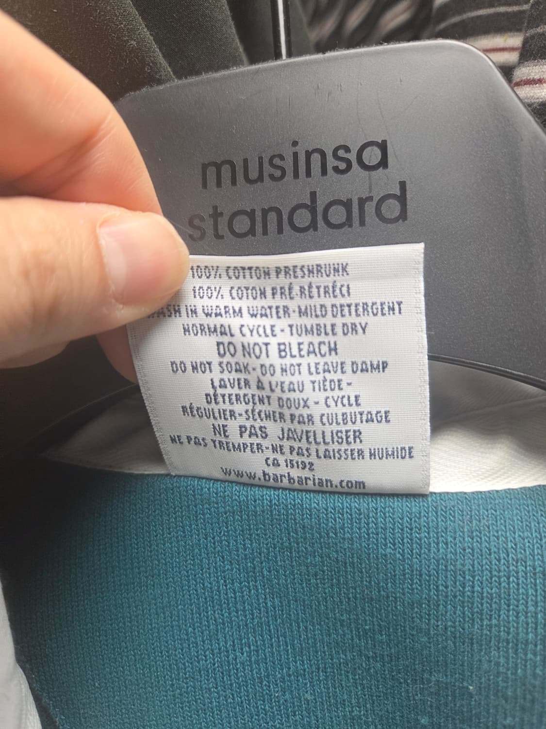 바바리안 럭비티 xl  협재 컬러 상품이미지4