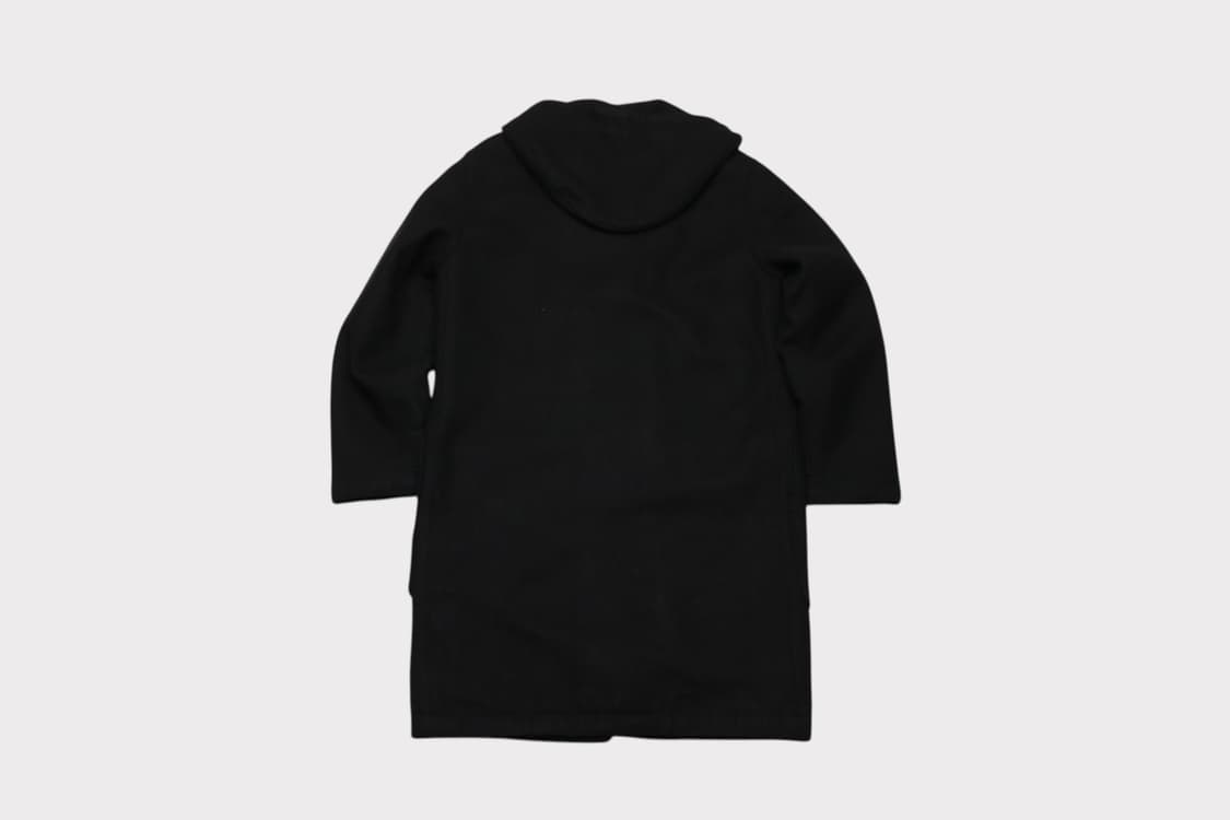 [L] 유니클로 x 르메르 미니멀 블랙 울 후드코트 상품이미지6