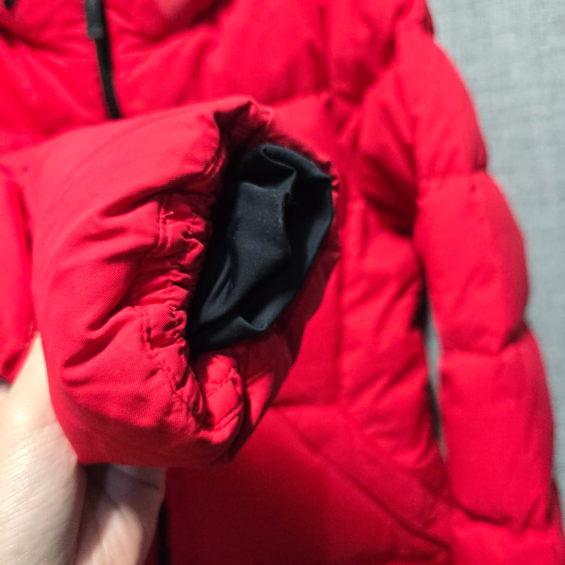 데상트 덕다운 롱패딩  상품이미지4