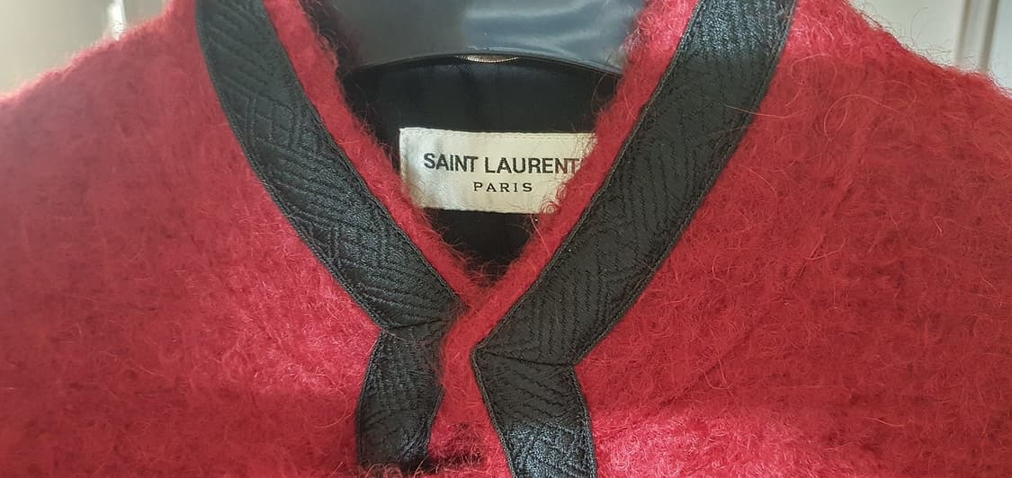 생로랑 모헤어 오피서 자켓 48 상품이미지8