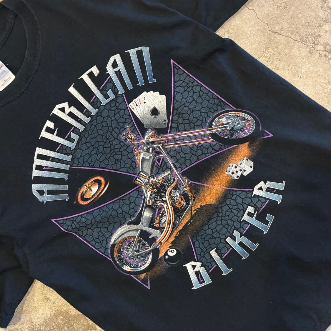 아메리칸 바이커 티셔츠 상품이미지4