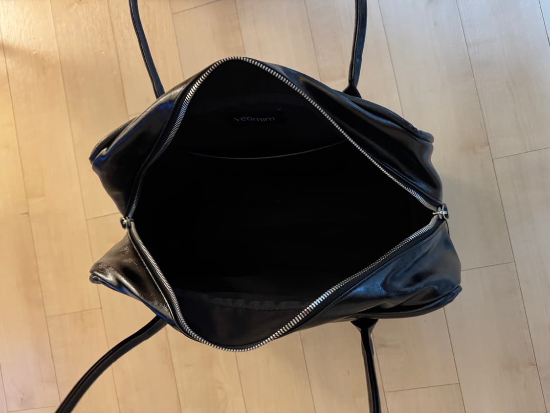 여밈 box bag black 상품이미지2