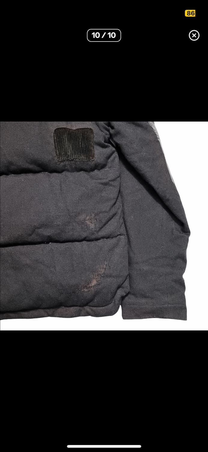 Mihara Yasuhiro 가죽패치 패딩점퍼 상품이미지10