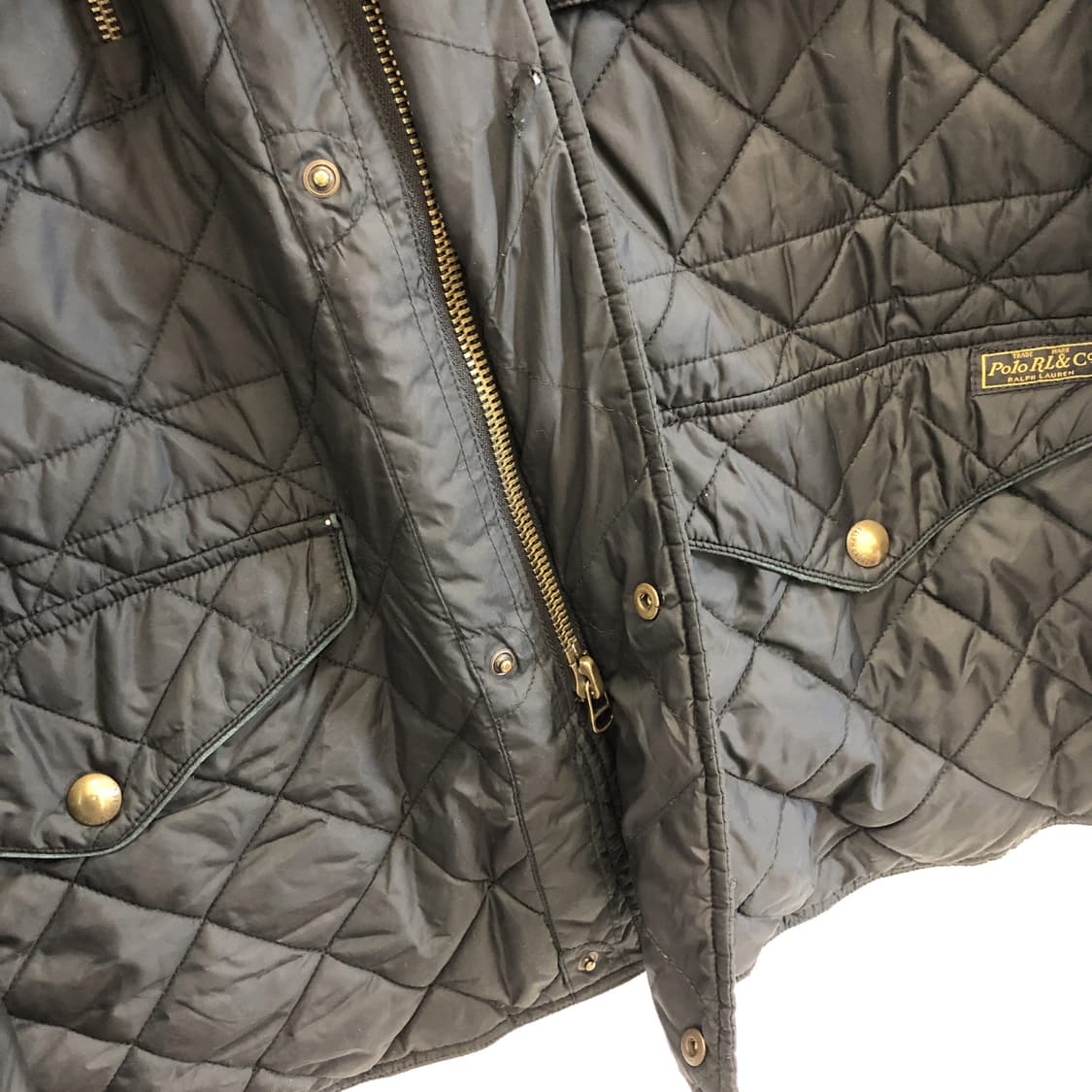 폴로 랄프로렌 퀼팅자켓 XL 카라코듀로이 상품이미지6