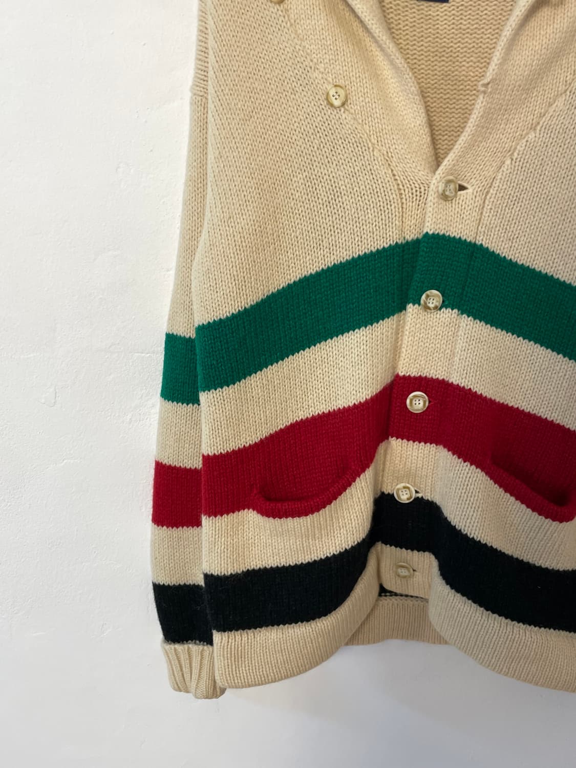 폴로 숄카라 가디건  상품이미지3