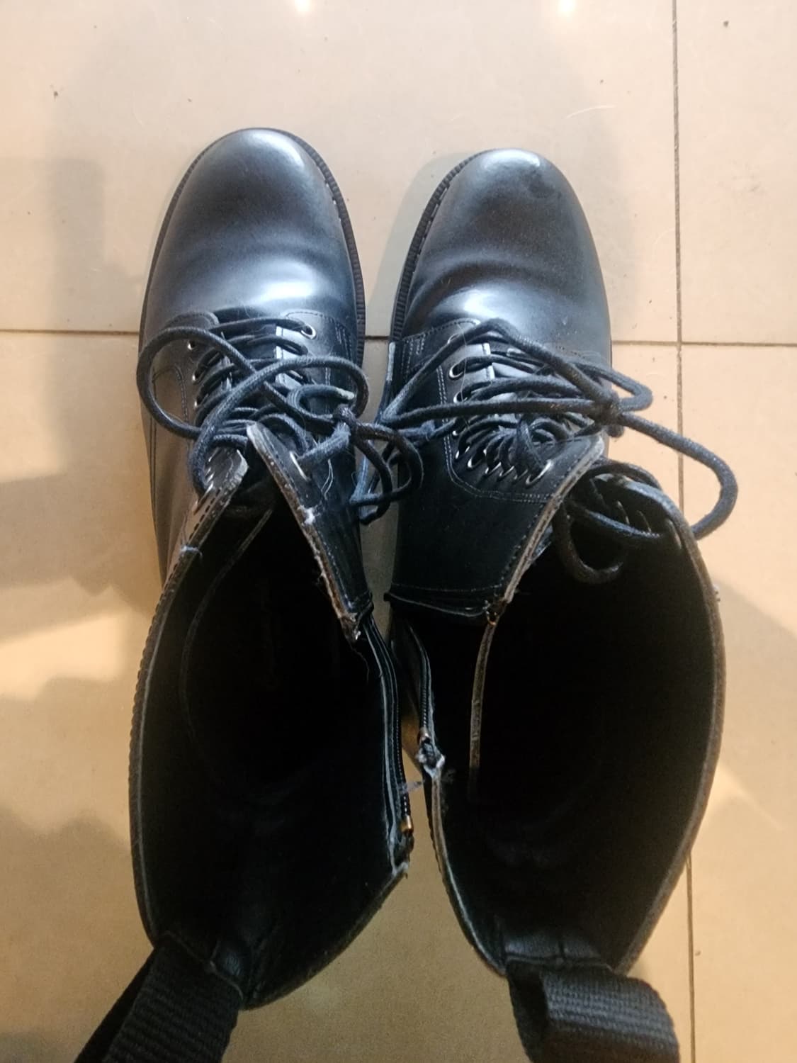 커스텀 에이드 소가죽 코만도 워커 루카스 팜. 280mm 군화 부츠 상품이미지2