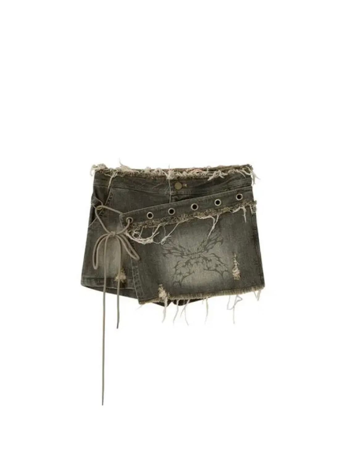 shopcor Cest Nous Denim 데님 스커트 L  상품이미지3