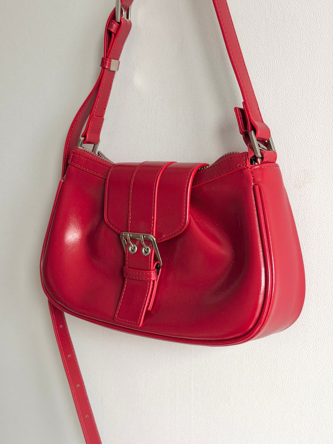 스퀘어라인 키리백 _ 크랙 레드 상품이미지7