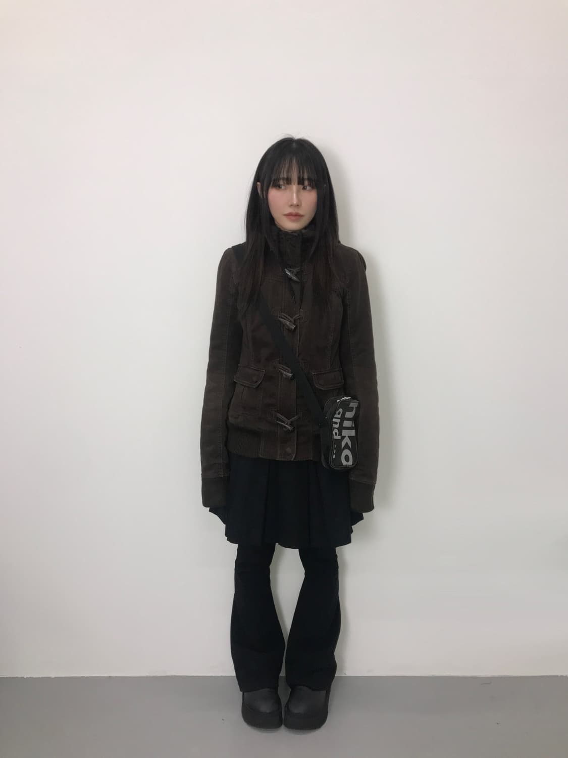 Abercrombie Y2K Toggle Fur Collar Jacket 상품이미지1