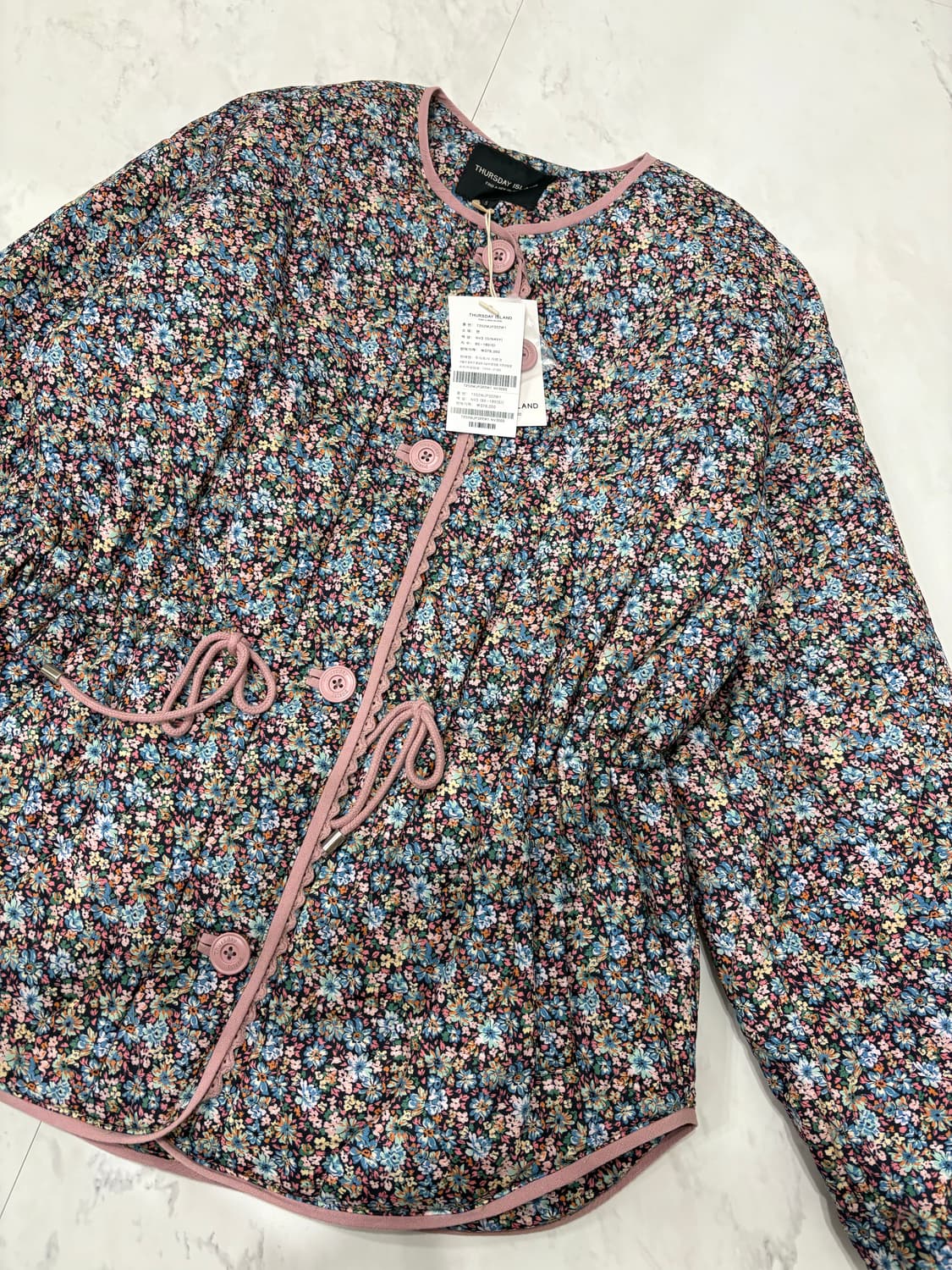 thursday island flower quilting jumper 상품이미지2