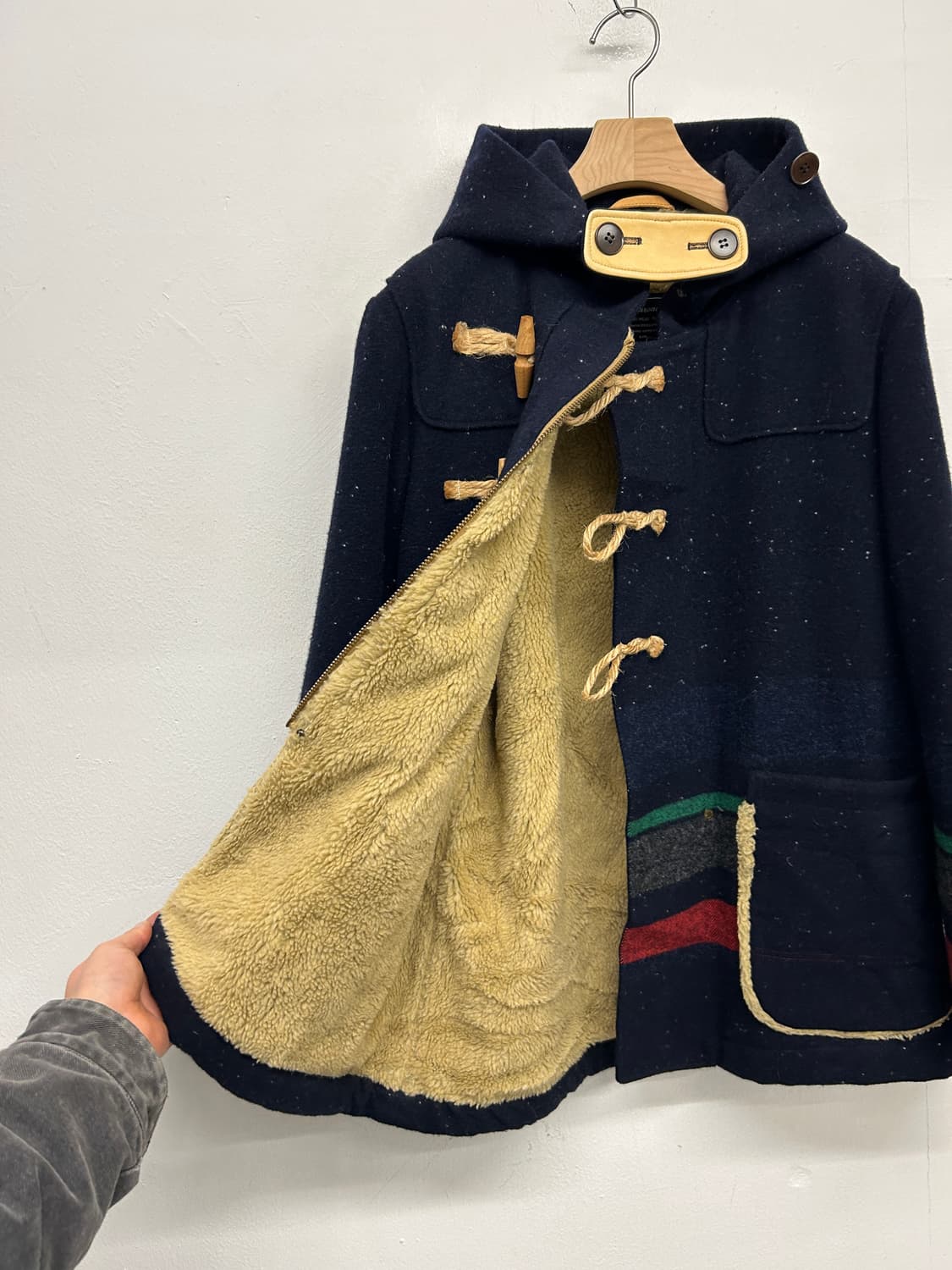 Anachronorm 아나크로놈 네이비 더플코트 상품이미지4