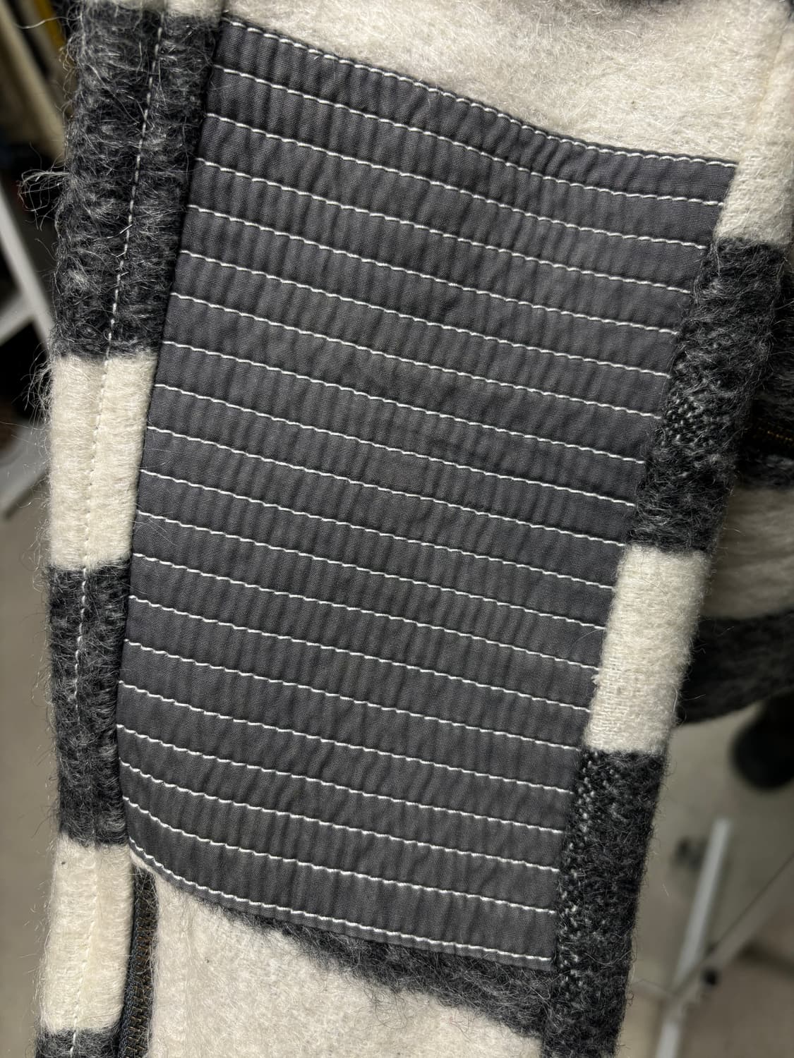 마크 바이 마크제이콥스 스트라이프 울 라이더자켓 상품이미지6