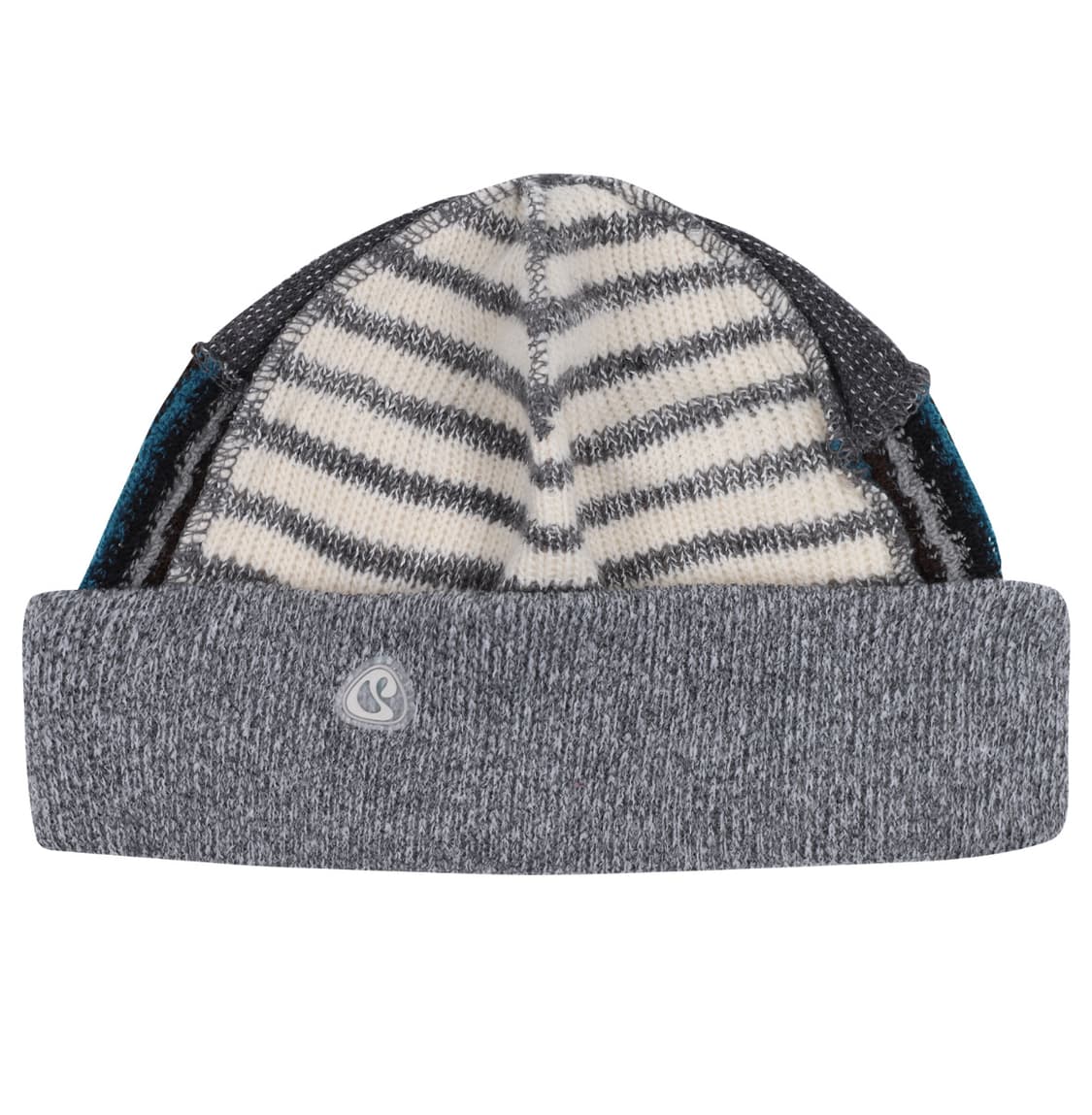 코이세이오 패치워크 비니 그레이 상품이미지1