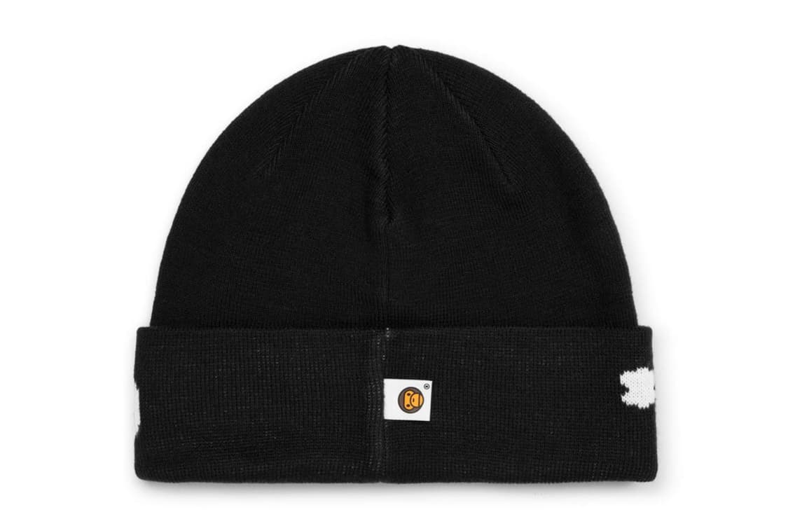 [OS] 베이프 베이비마일로 펠트 비니 블랙 상품이미지3