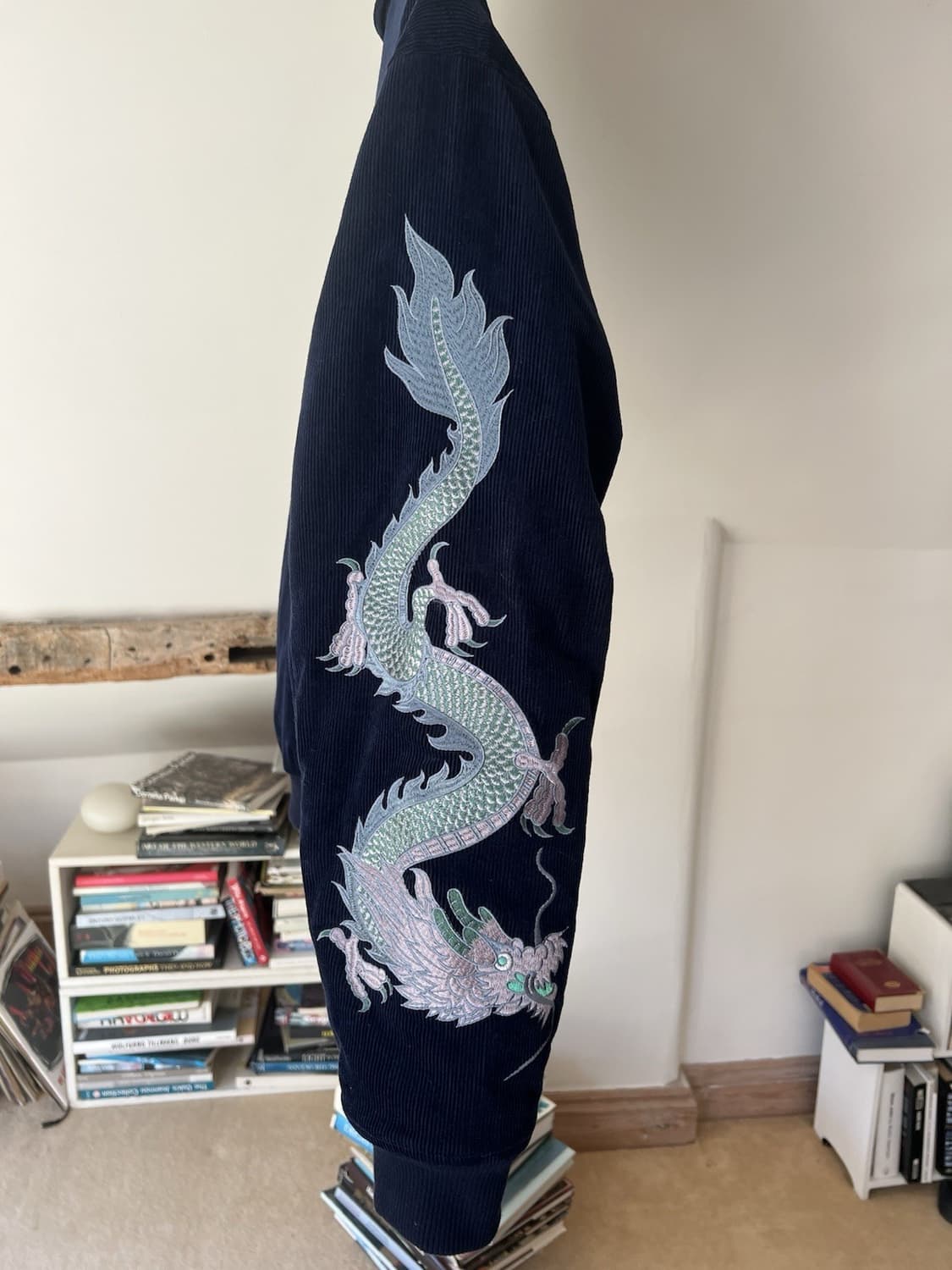 팔라스 더블 드래곤 투어 자켓 네이비 상품이미지3