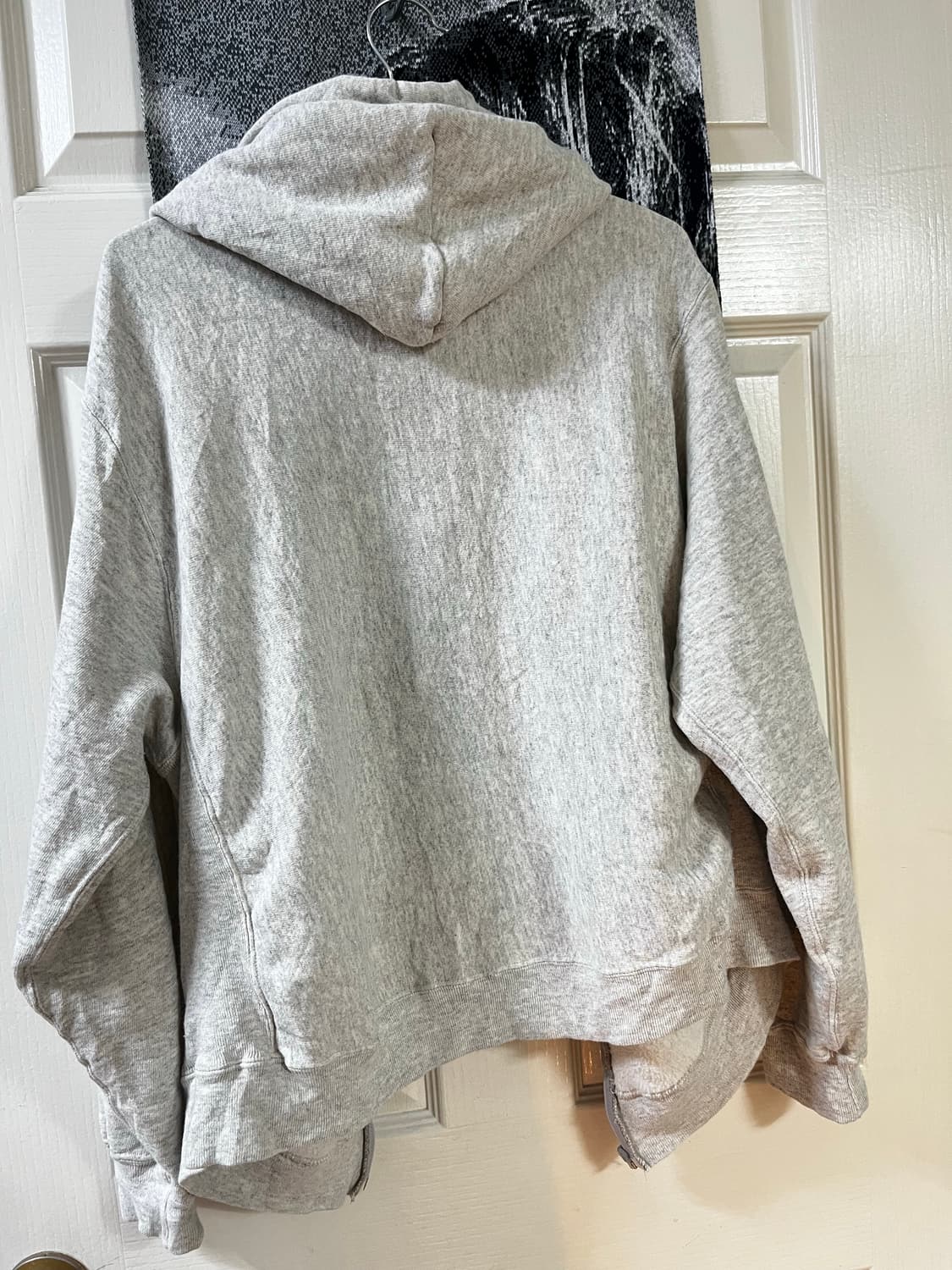 90s US ARMY 후드집업 M 빈티지 탈론지퍼 상품이미지2