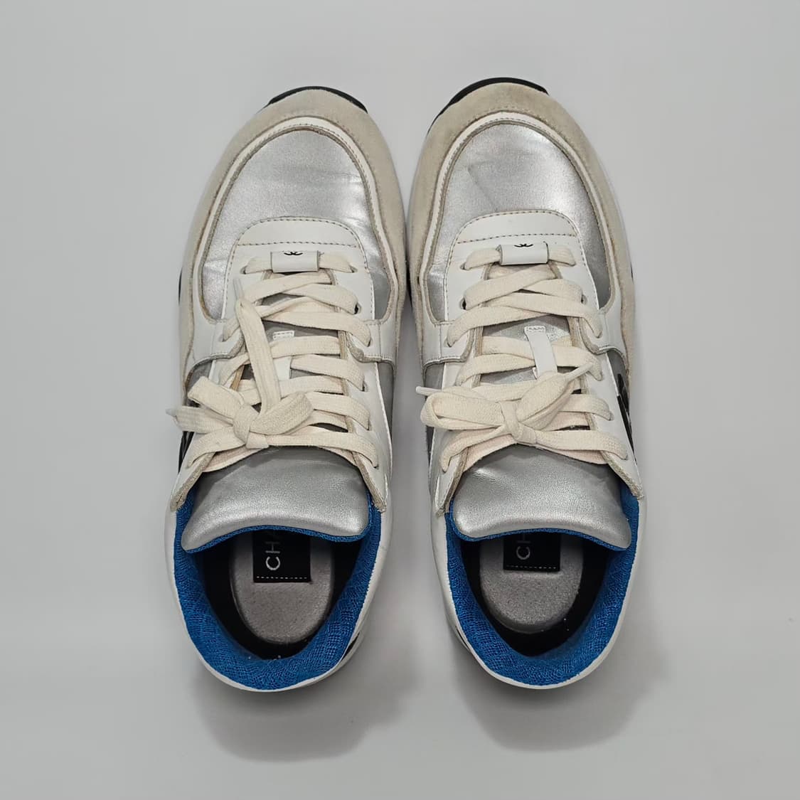 샤넬 CC 로고 레이스업 스니커즈 ( 240 ) 상품이미지6