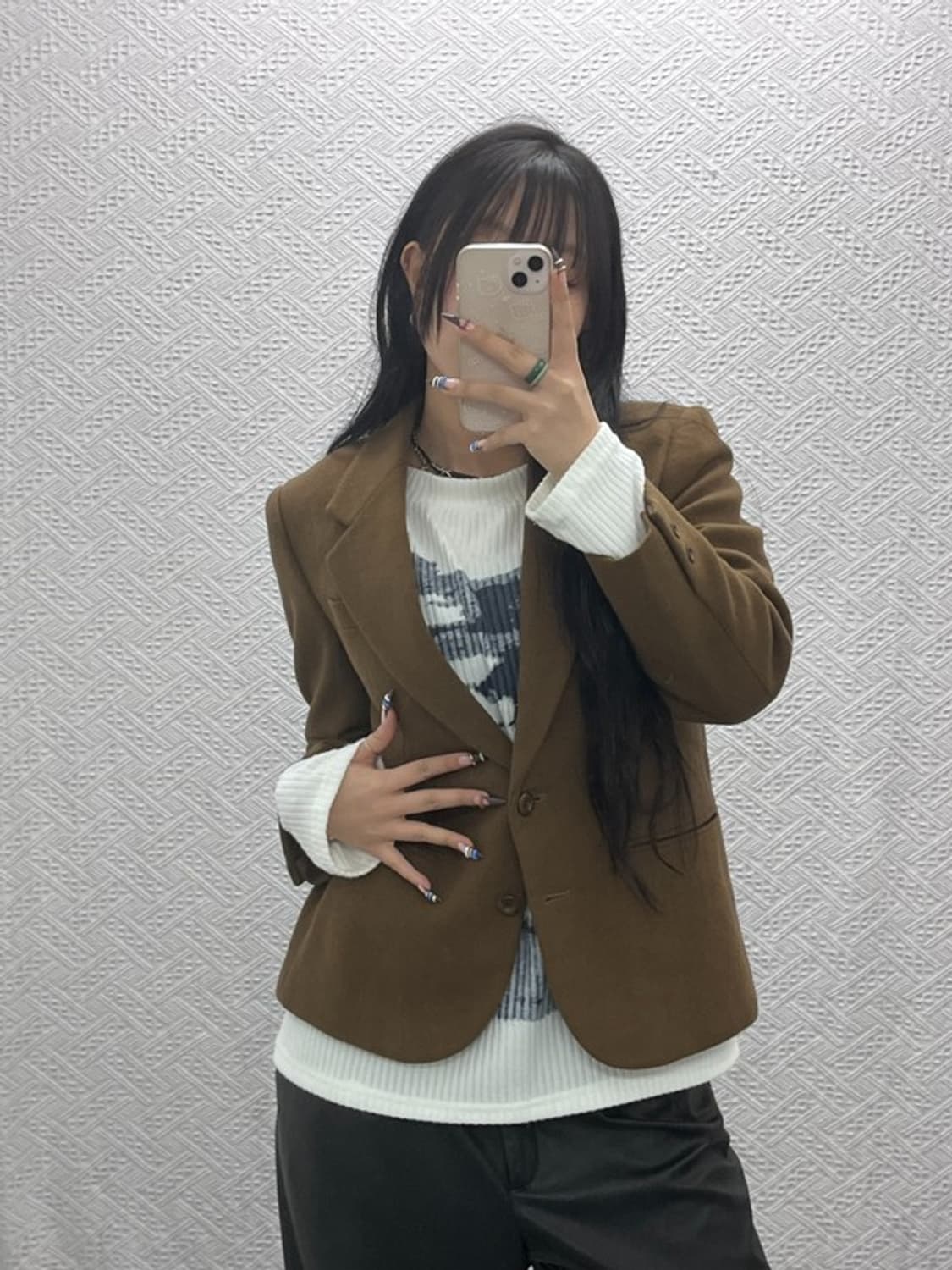 버버리 빈티지 90s 울 블레이저 90 C05507 상품이미지1