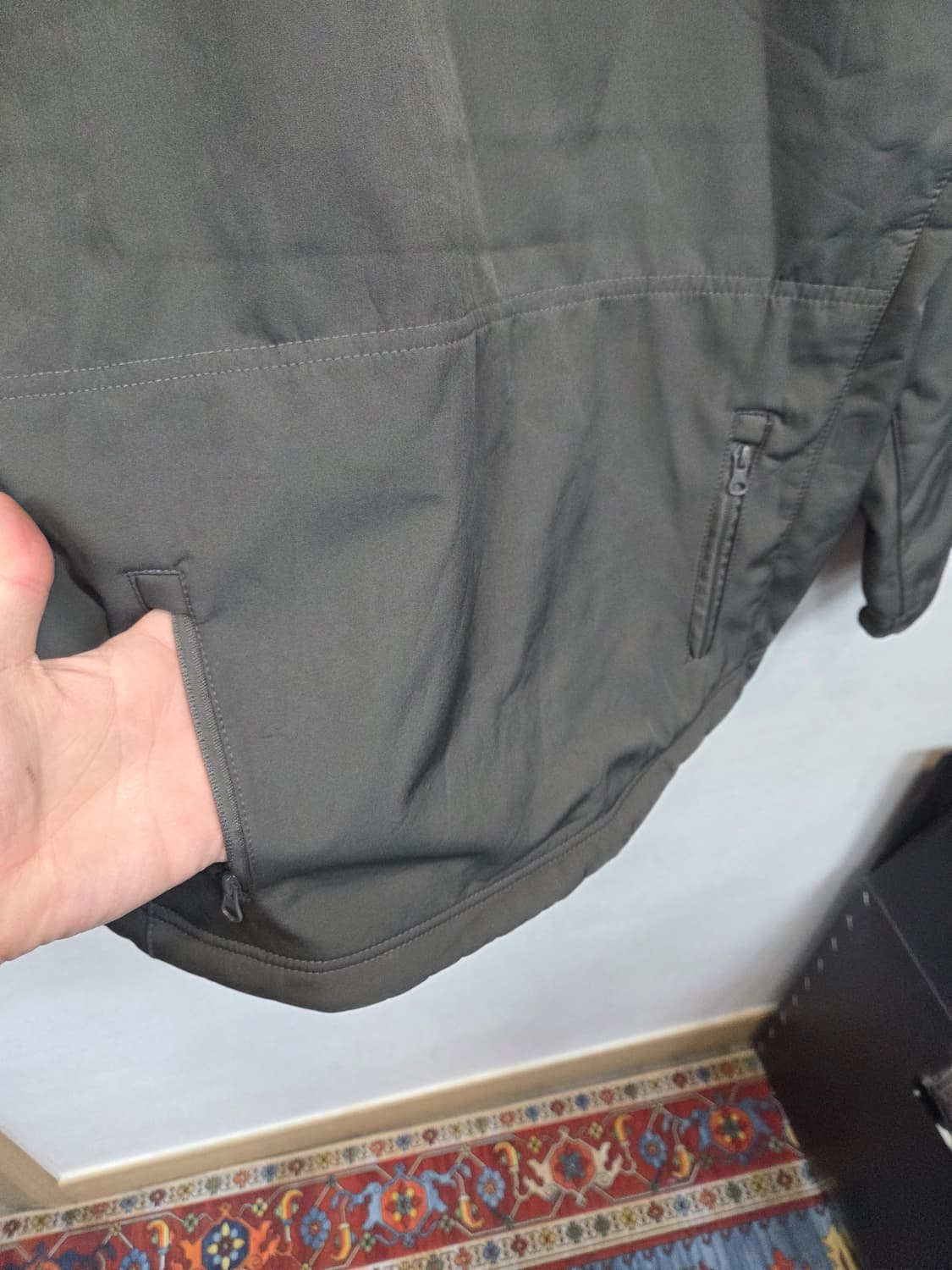 택티컬 전술 소프트쉘 안감플리스 투웨이 자켓 xl 상품이미지3