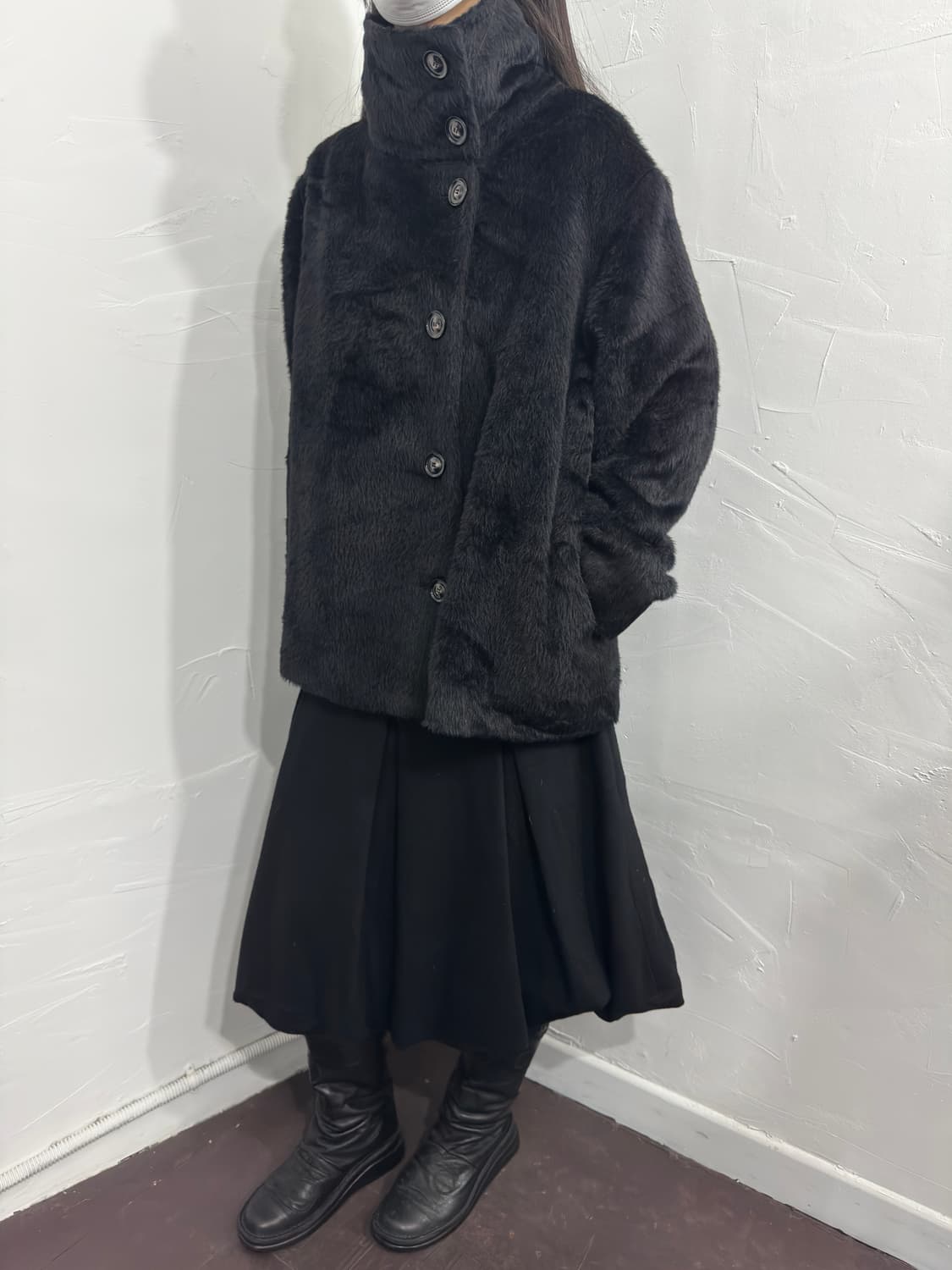 DoCLASSE button fur jacket 상품이미지7