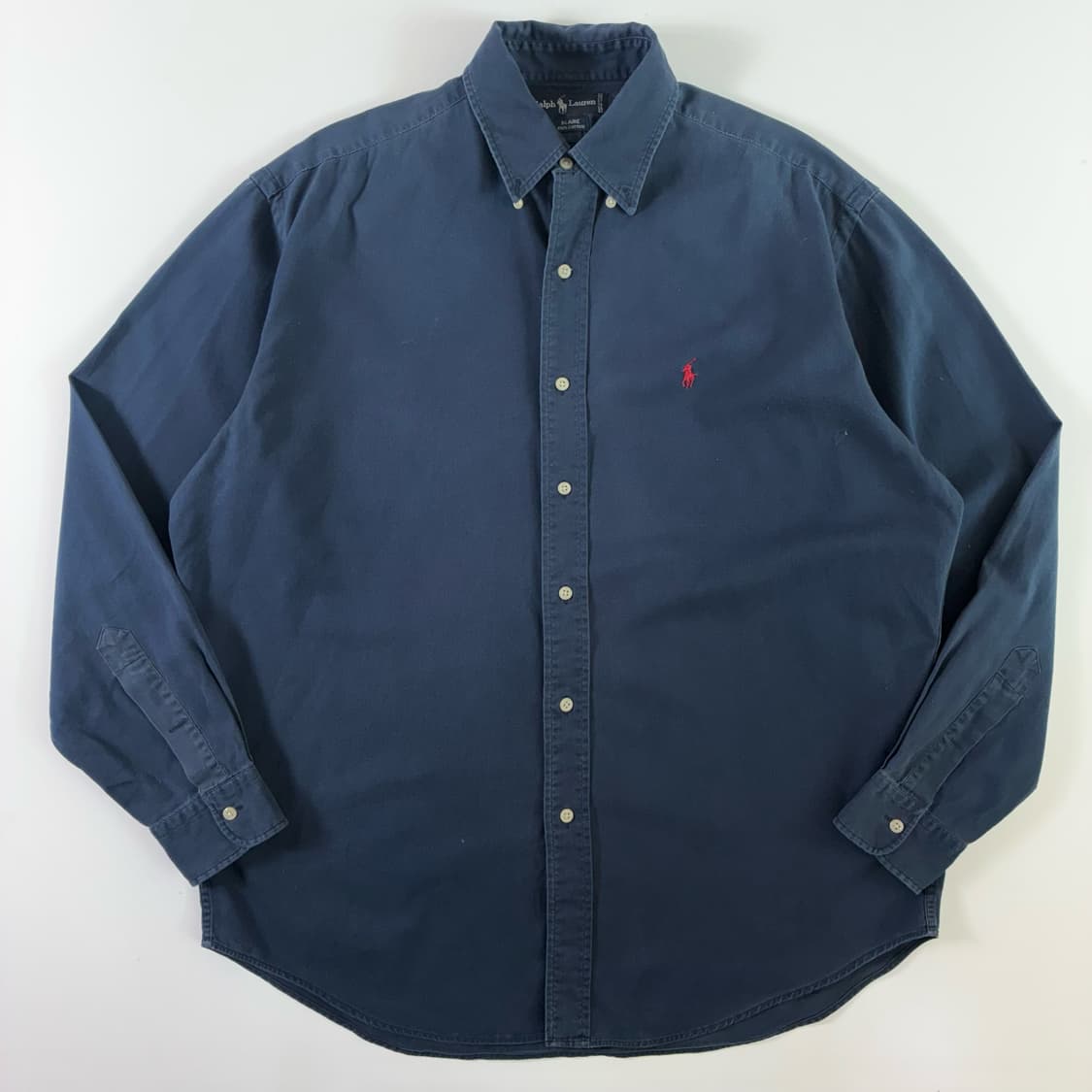 Polo  폴로 랄프로렌 자수 코튼 네이비 셔츠  상품이미지1