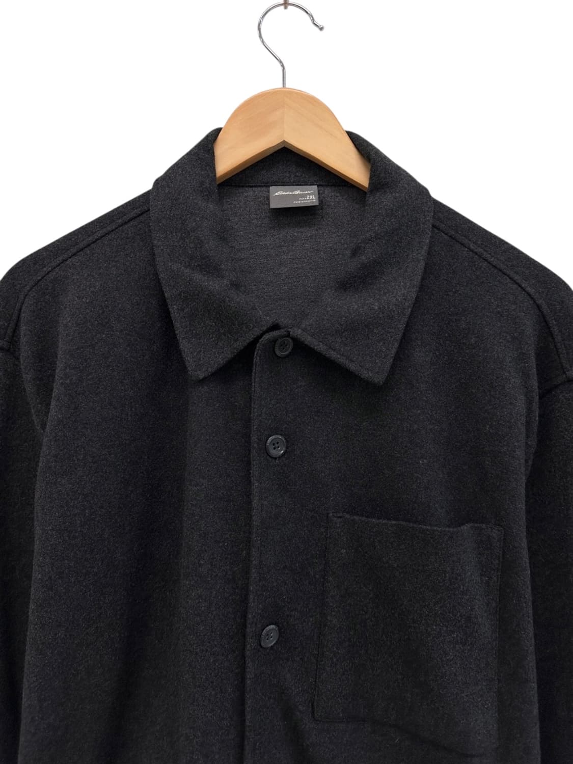 에디바우어 도톰 셔츠 웜차콜 (2XL) 상품이미지2